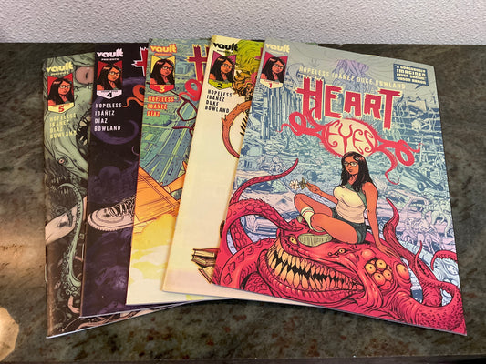 2022 Heart Eyes Complete 5 Issues Limited Series