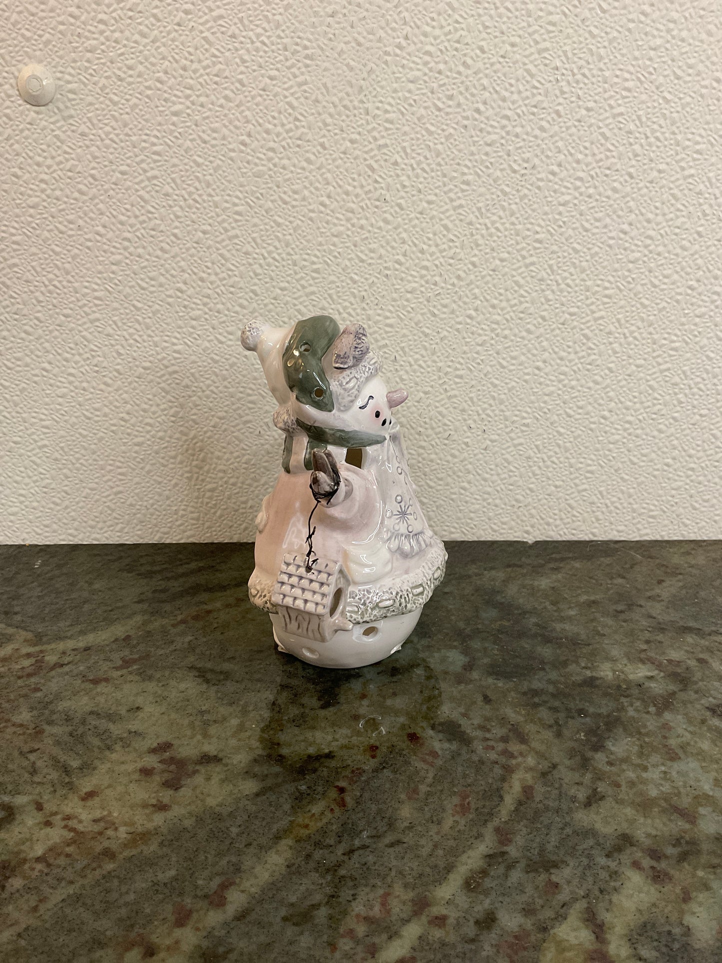 The Grand Snowman Birdie Tea Candle Holder