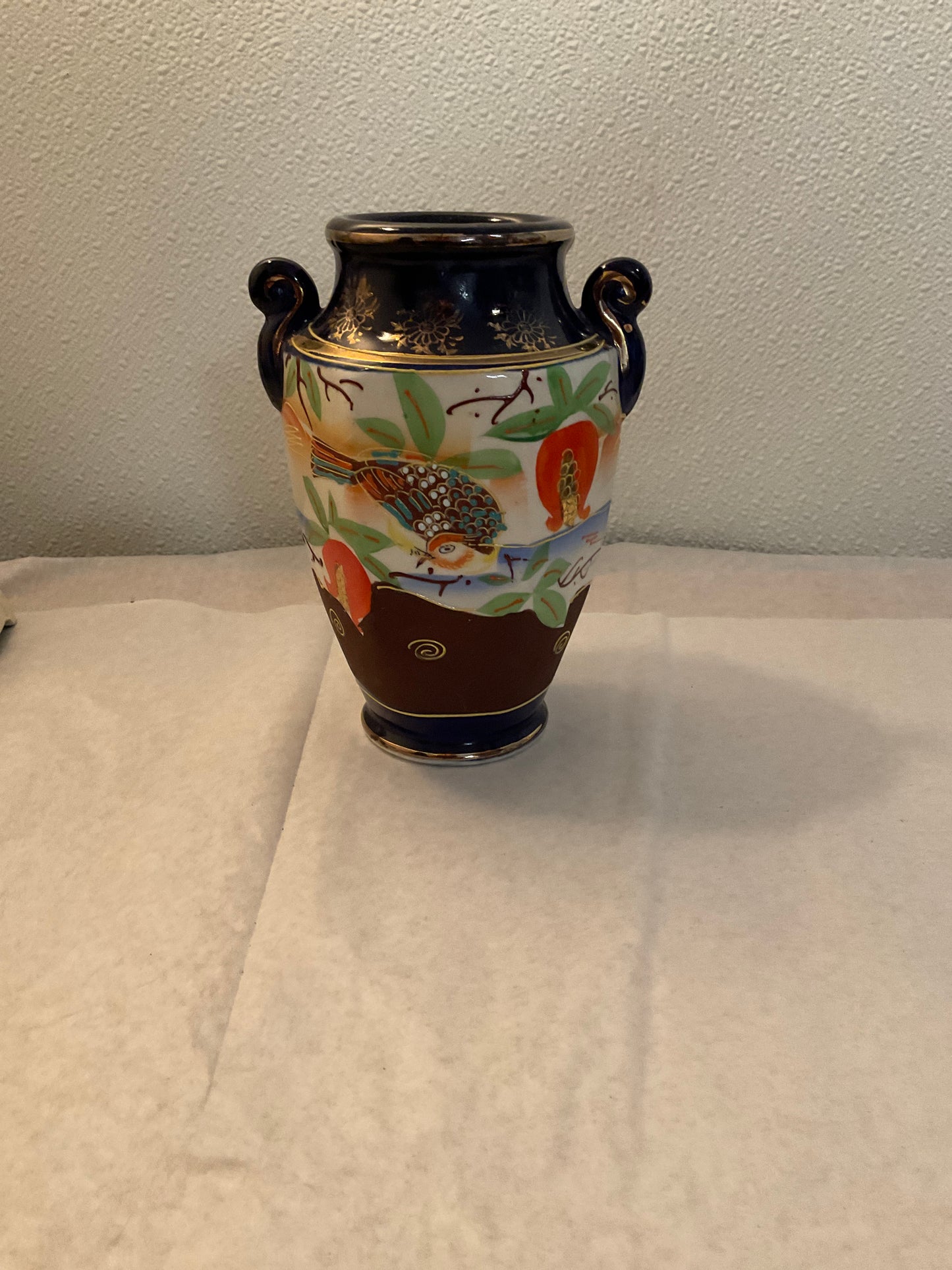 Vintage Japanese Moriage Vase