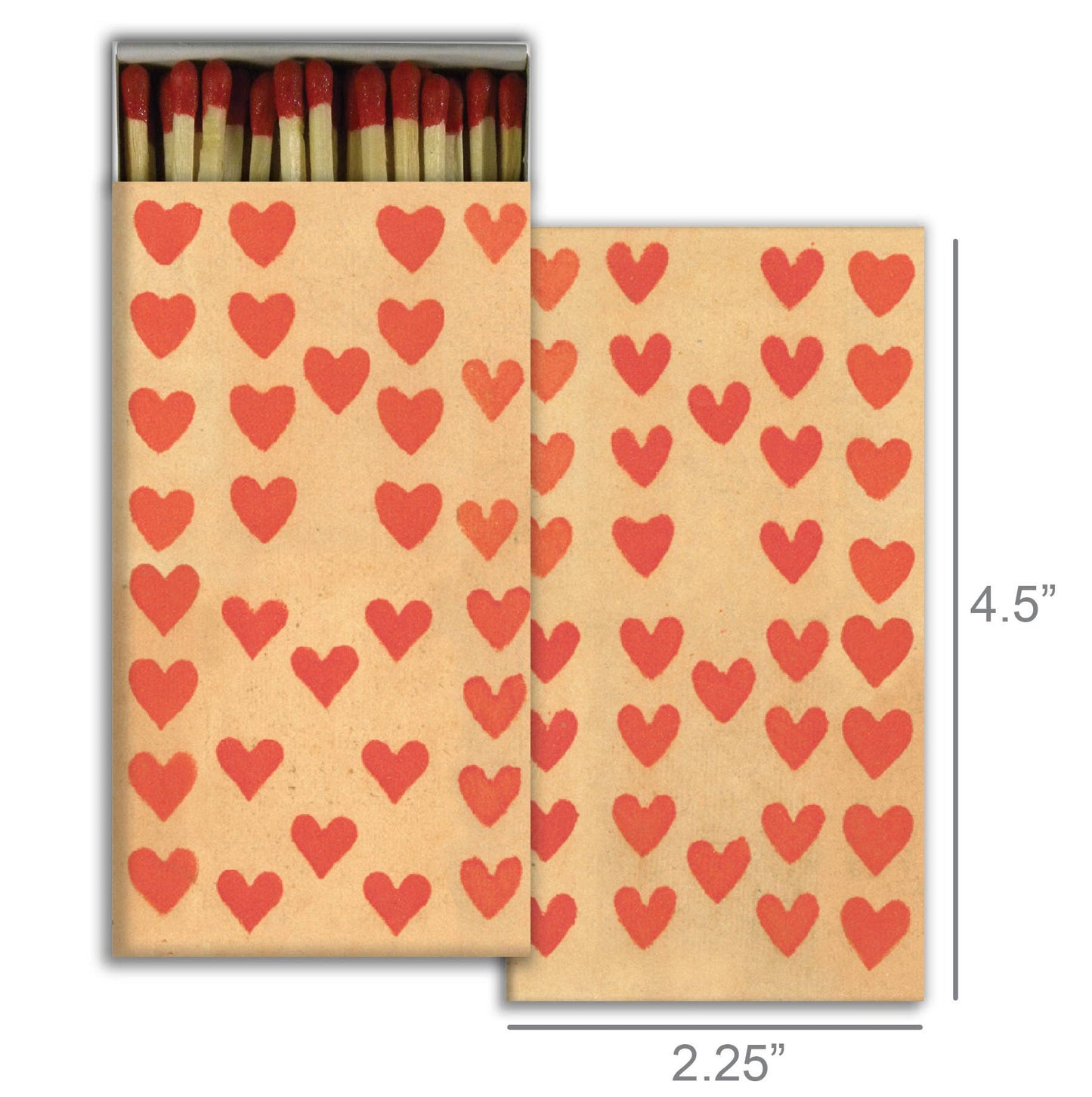 Matches - Heart Rows