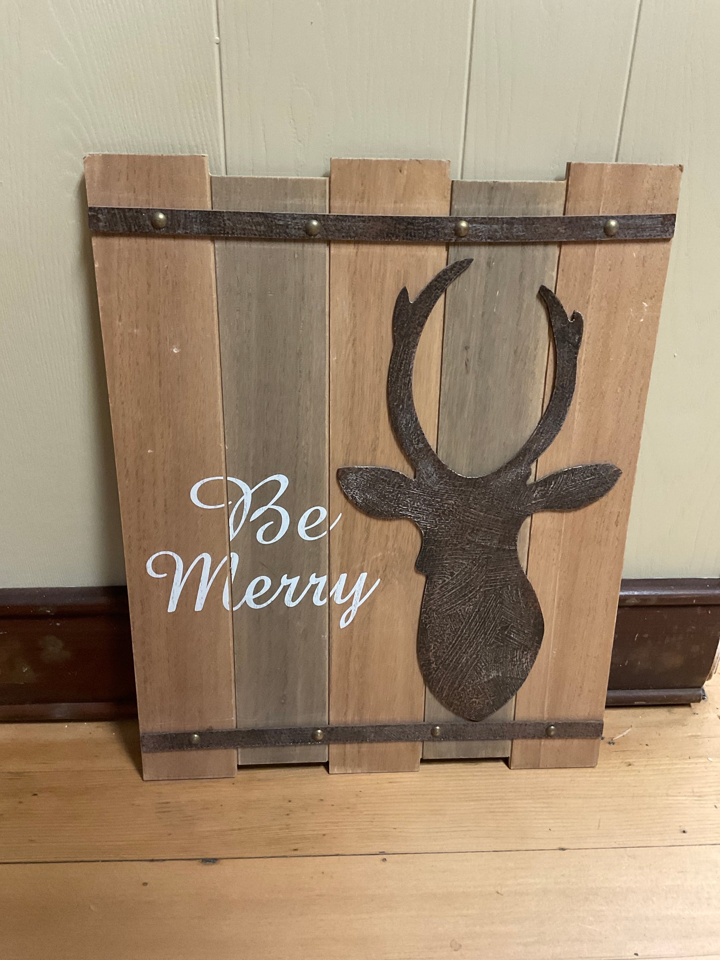 Be Merry Sign