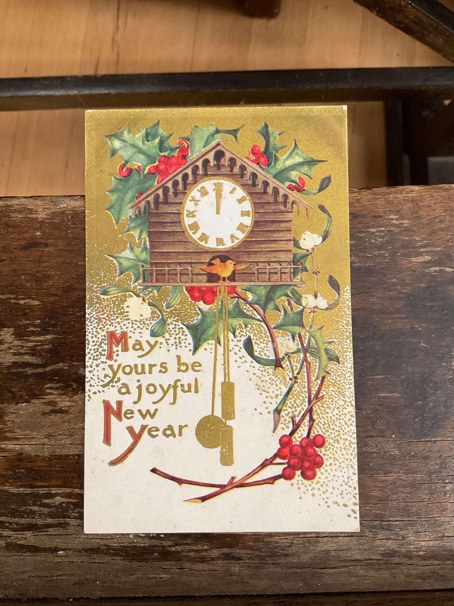 Antique Post Card - New Year