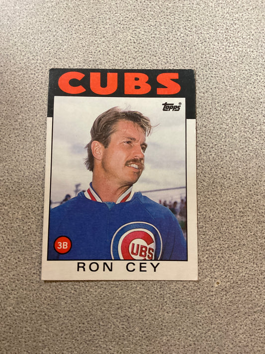 Baseball Card Ron Cey