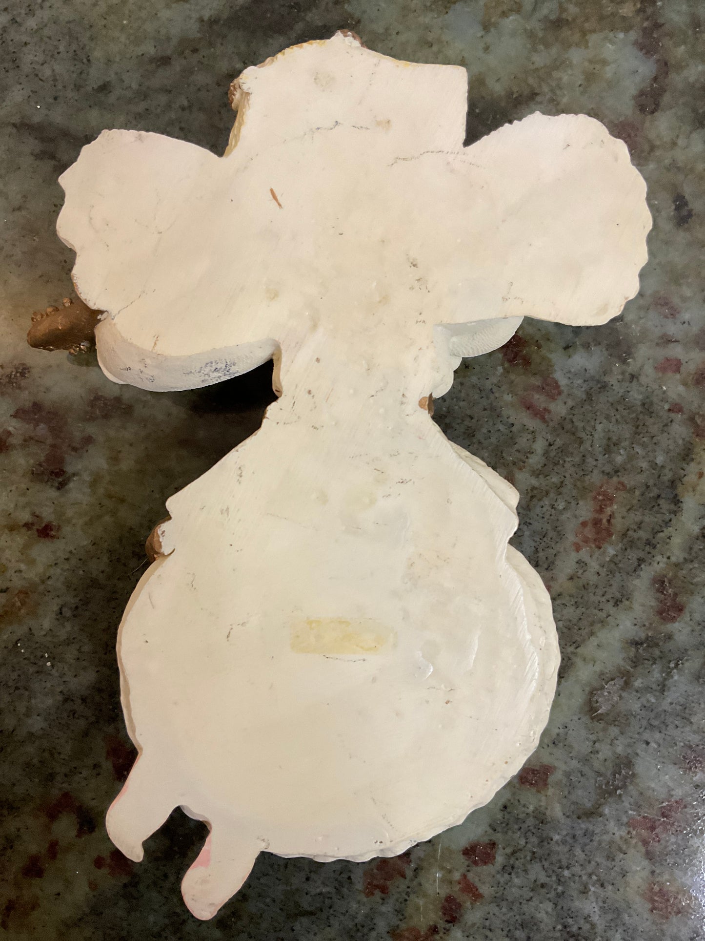 Angel Ornament with Shell Violin