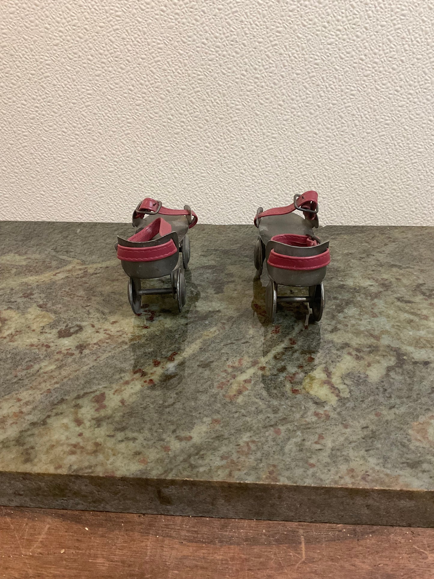 Decorative Metal Roller Skates