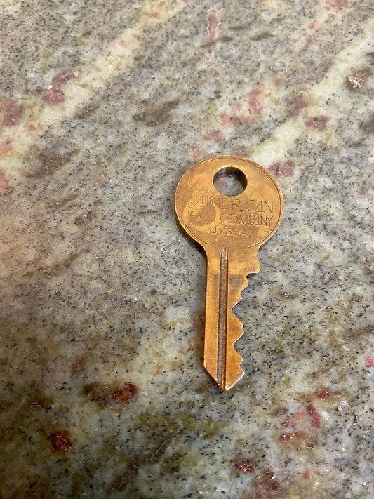 Vintage American Lock Co. Key