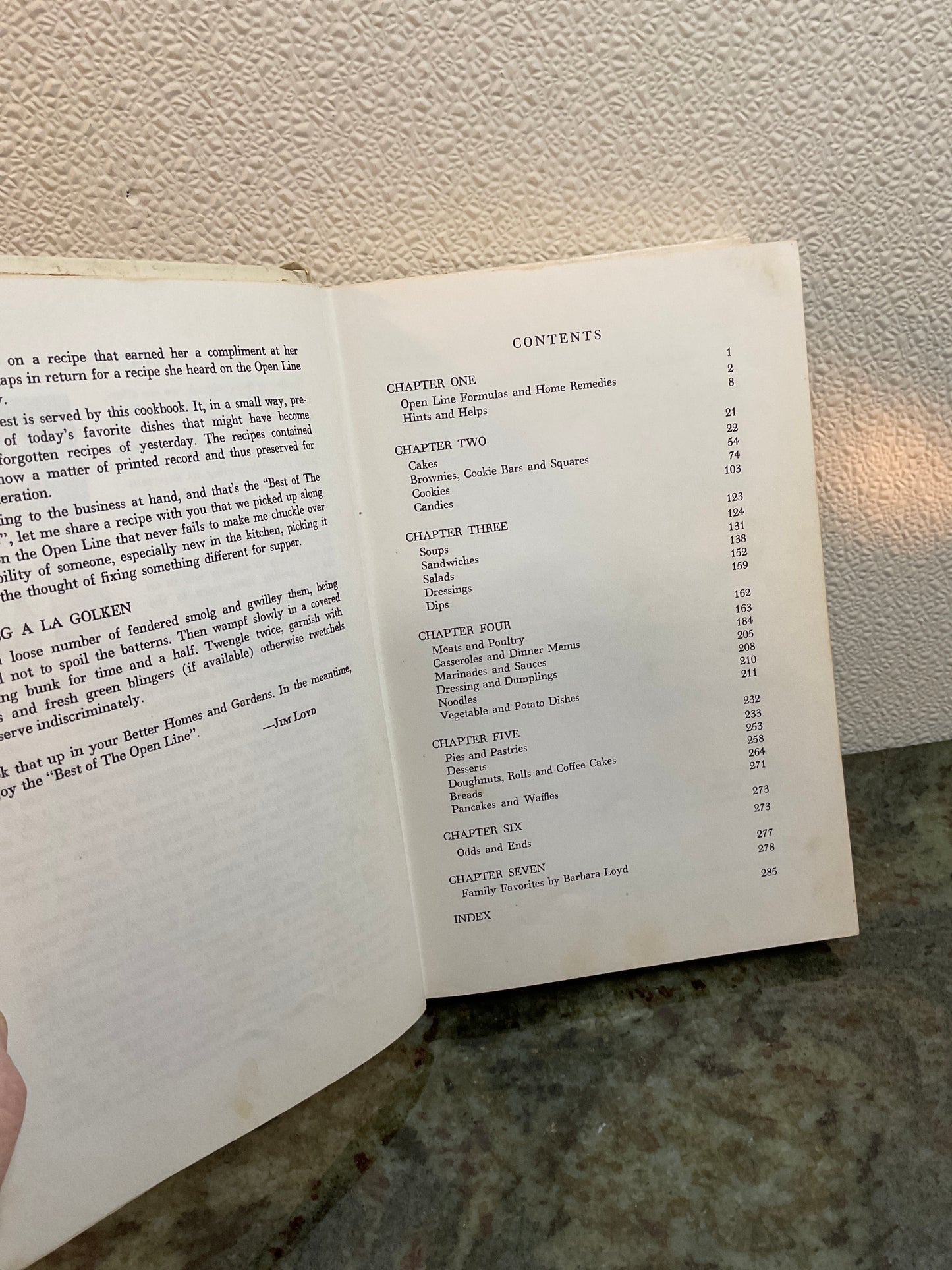 Jim Loyd Cookbook