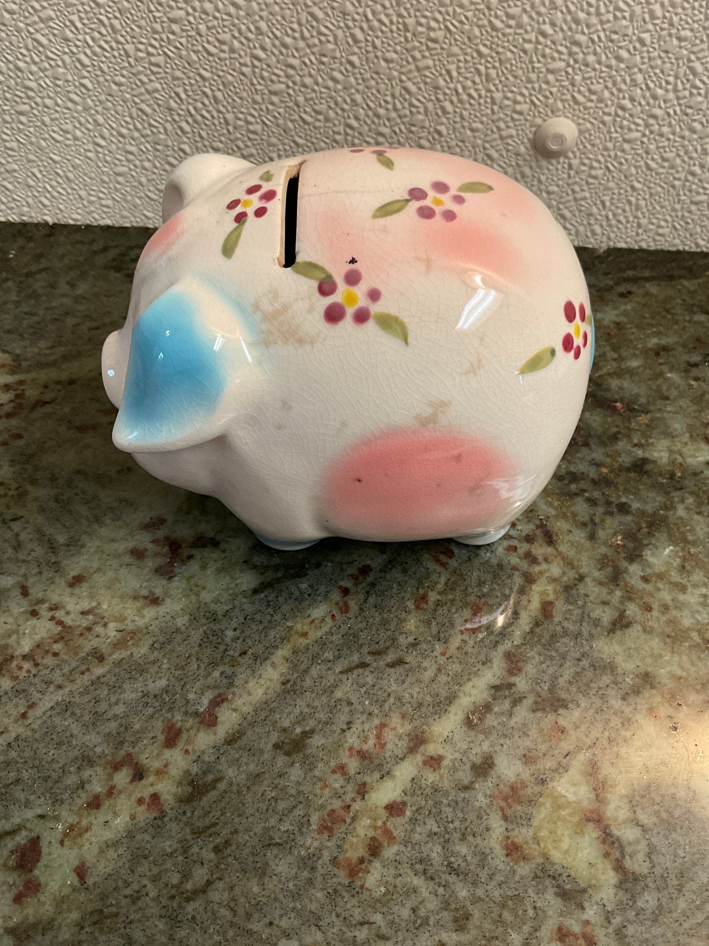 Vintage Mid- Century  Ceramic Piggy Bank