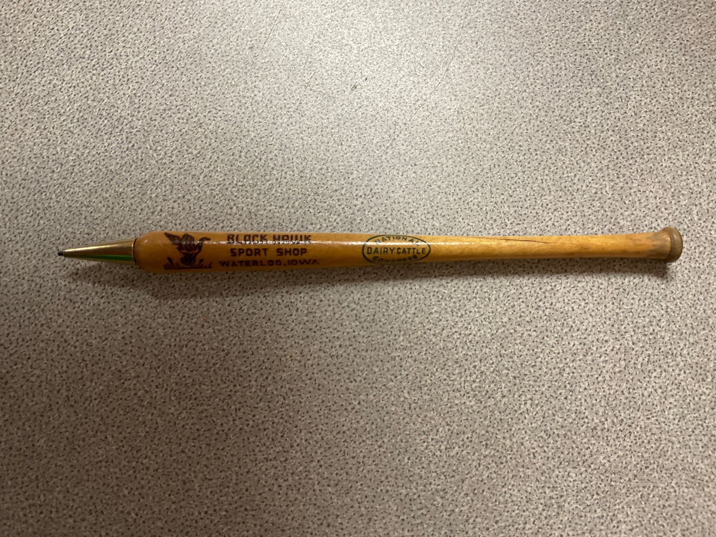 Waterloo IA Advertising Bat Mechanical Pencil