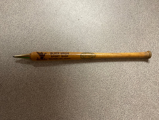 Waterloo IA Advertising Bat Mechanical Pencil