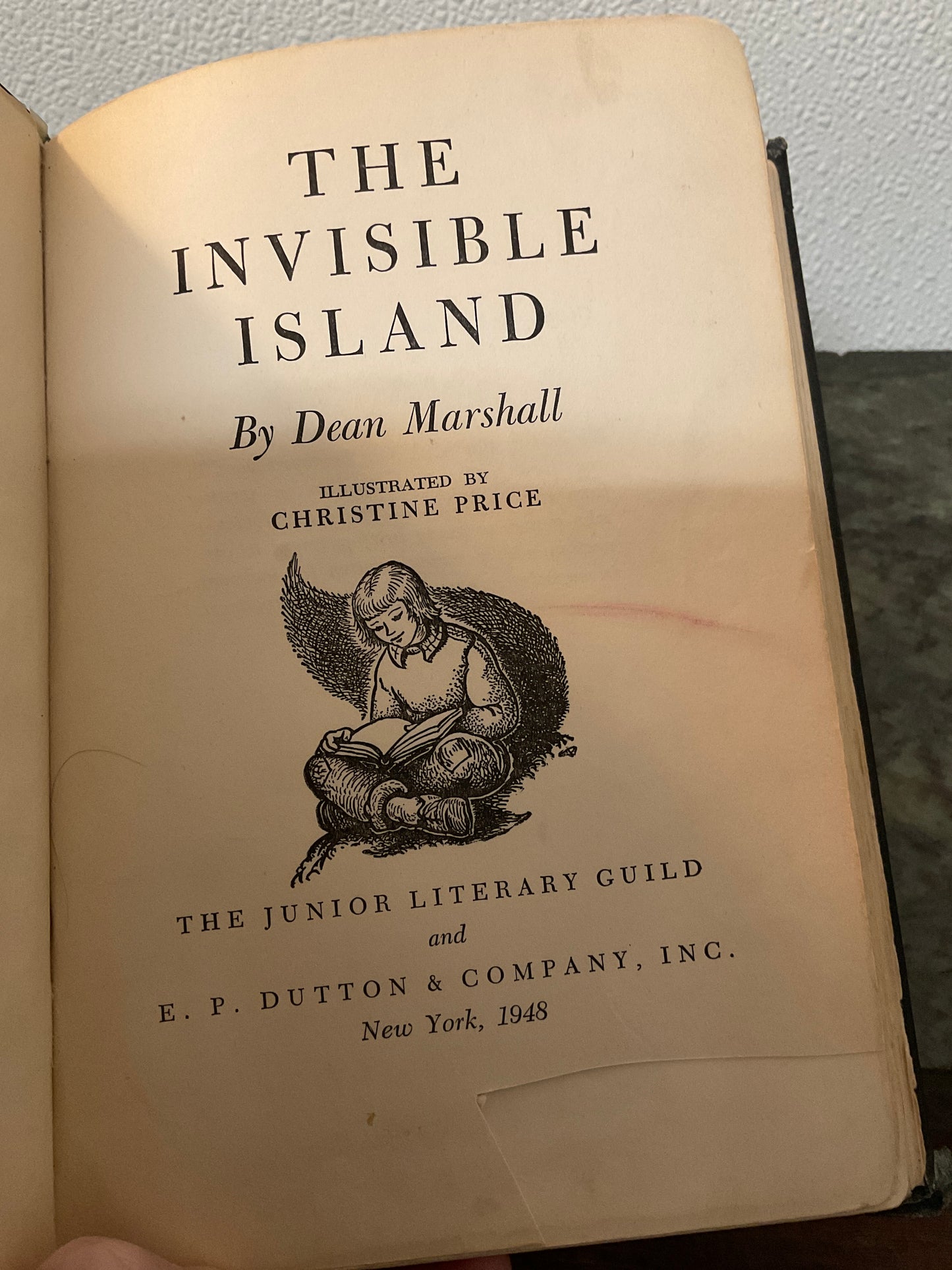 Book ‘The Invisible Island’ 1948