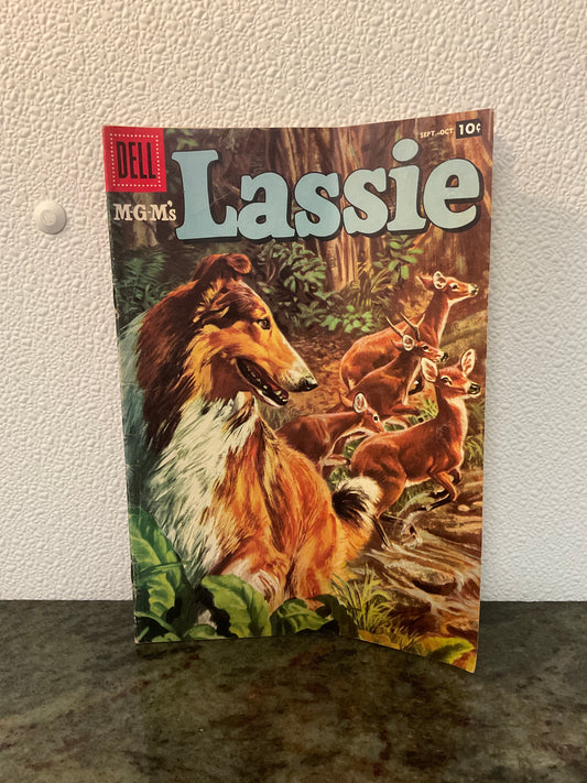 Lassie Sept. - Oct. 1957 Comic Book