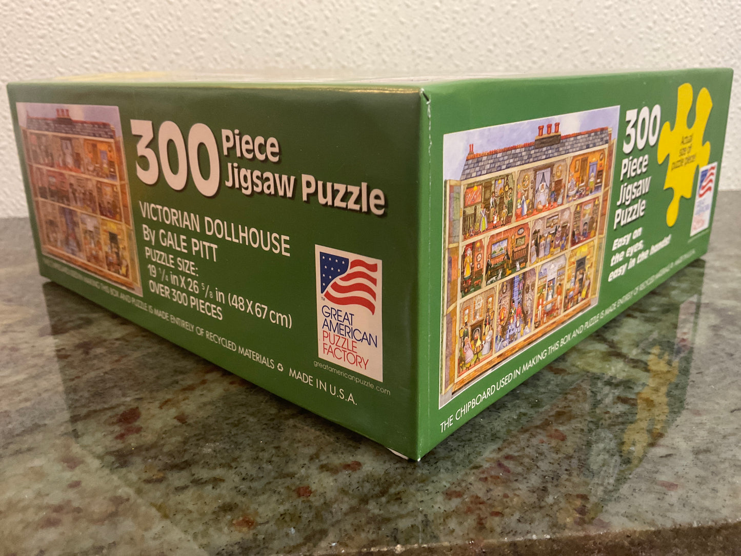 300 Large Piece Victorian Dollhouse Puzzle