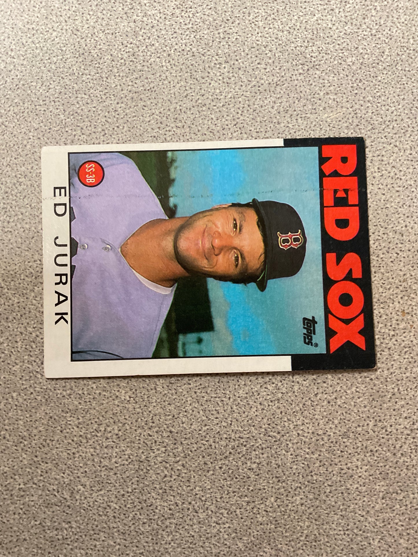 Baseball Card Ed Jurak