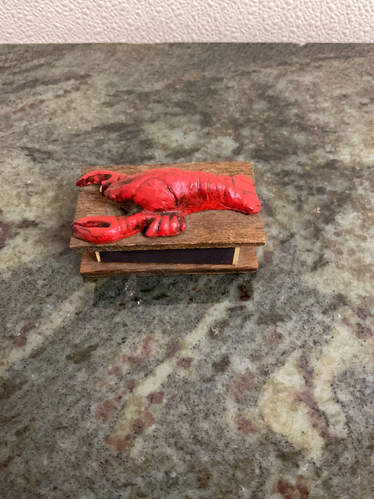 Lobster Match Box
