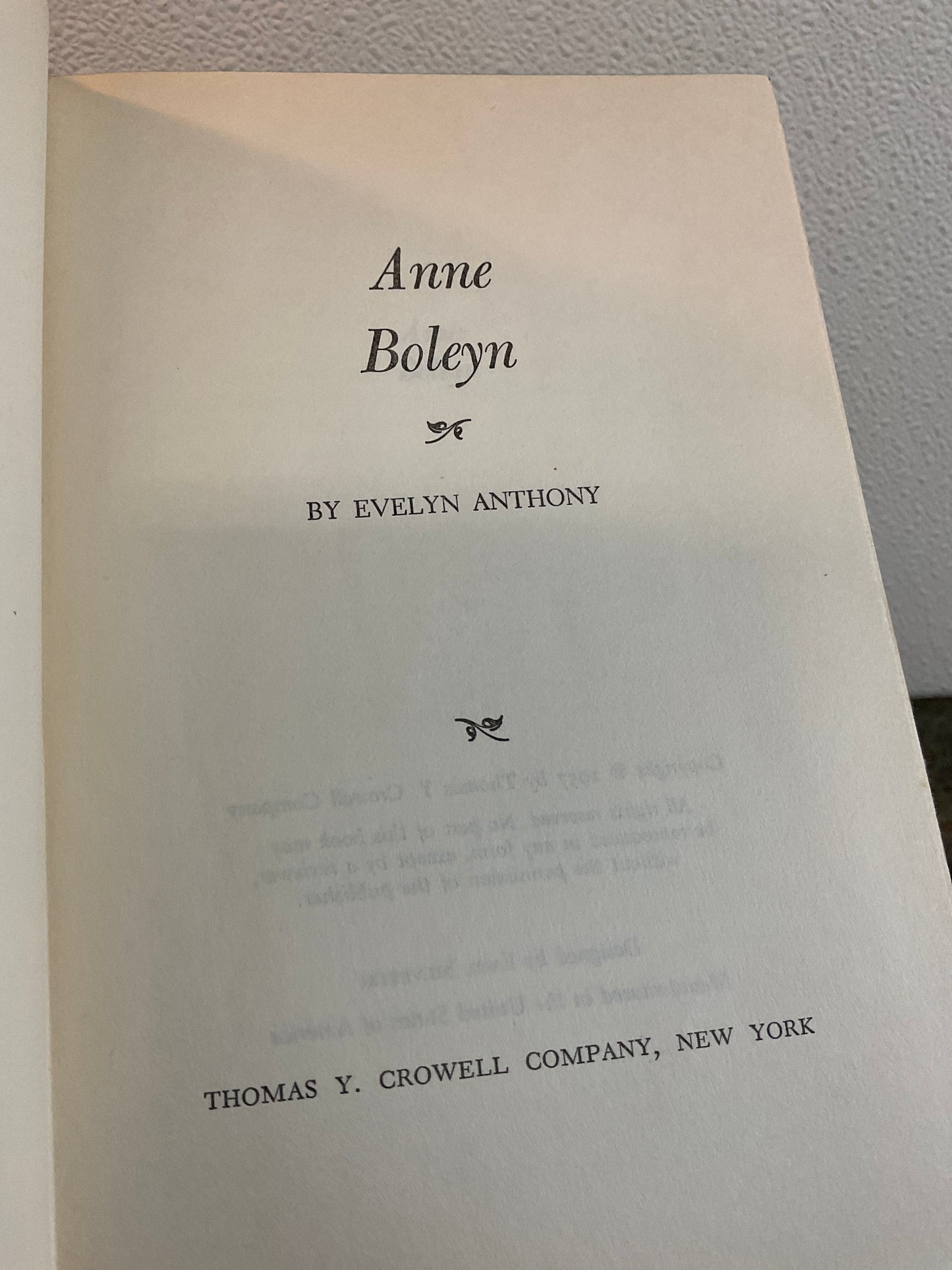 Bk Anne Boleyn