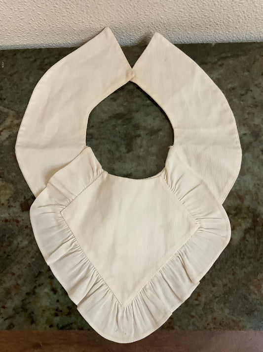 Homemade Ruffle Baby Bib