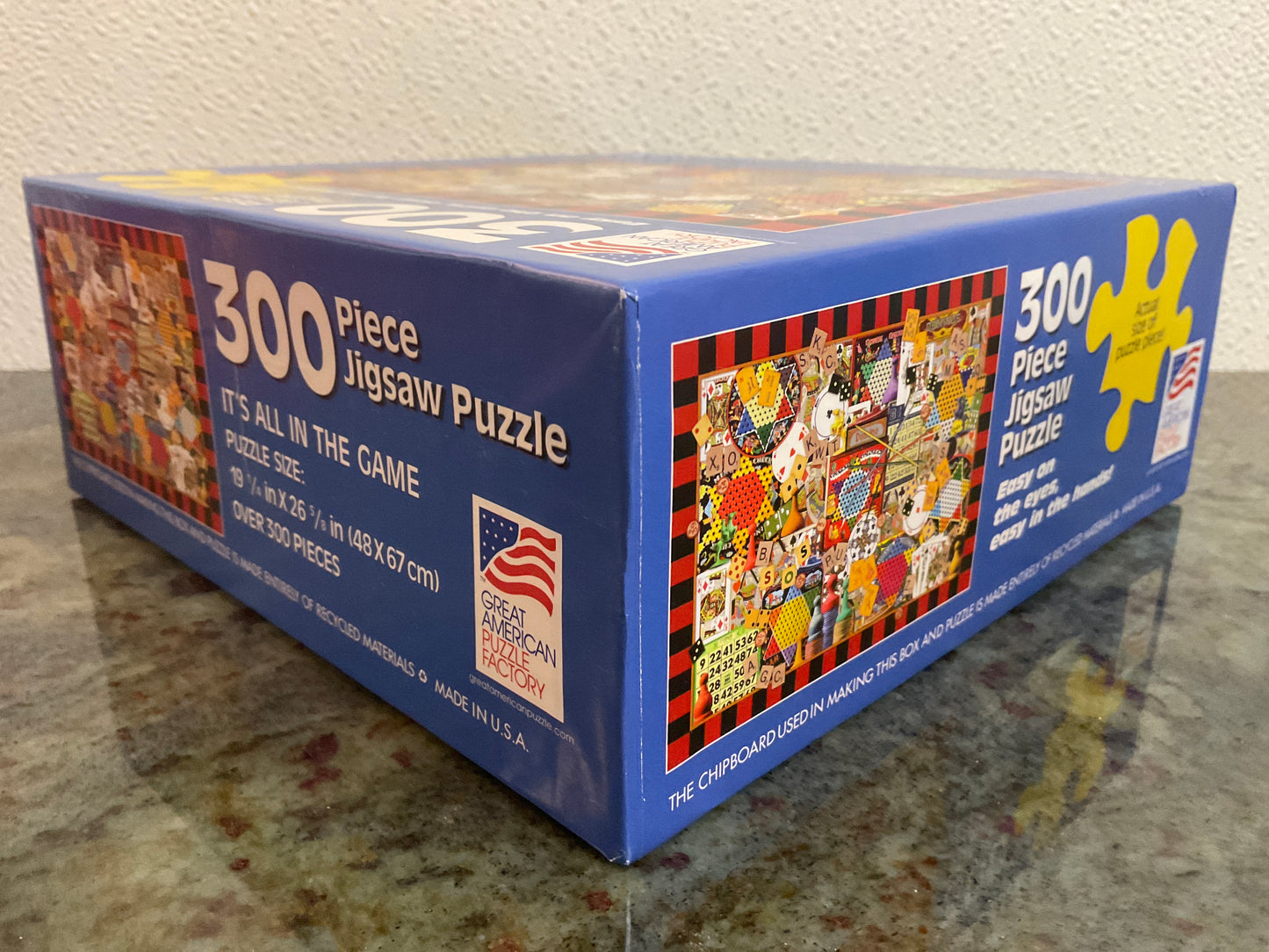 300 Large Piece Games Puzzle