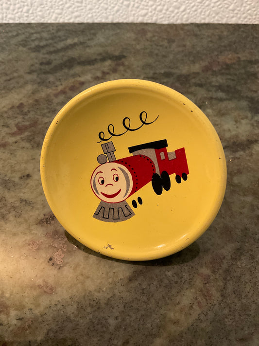 Vintage ‘Train’ Storybook Children’s Tin Drawer Pull Knob.