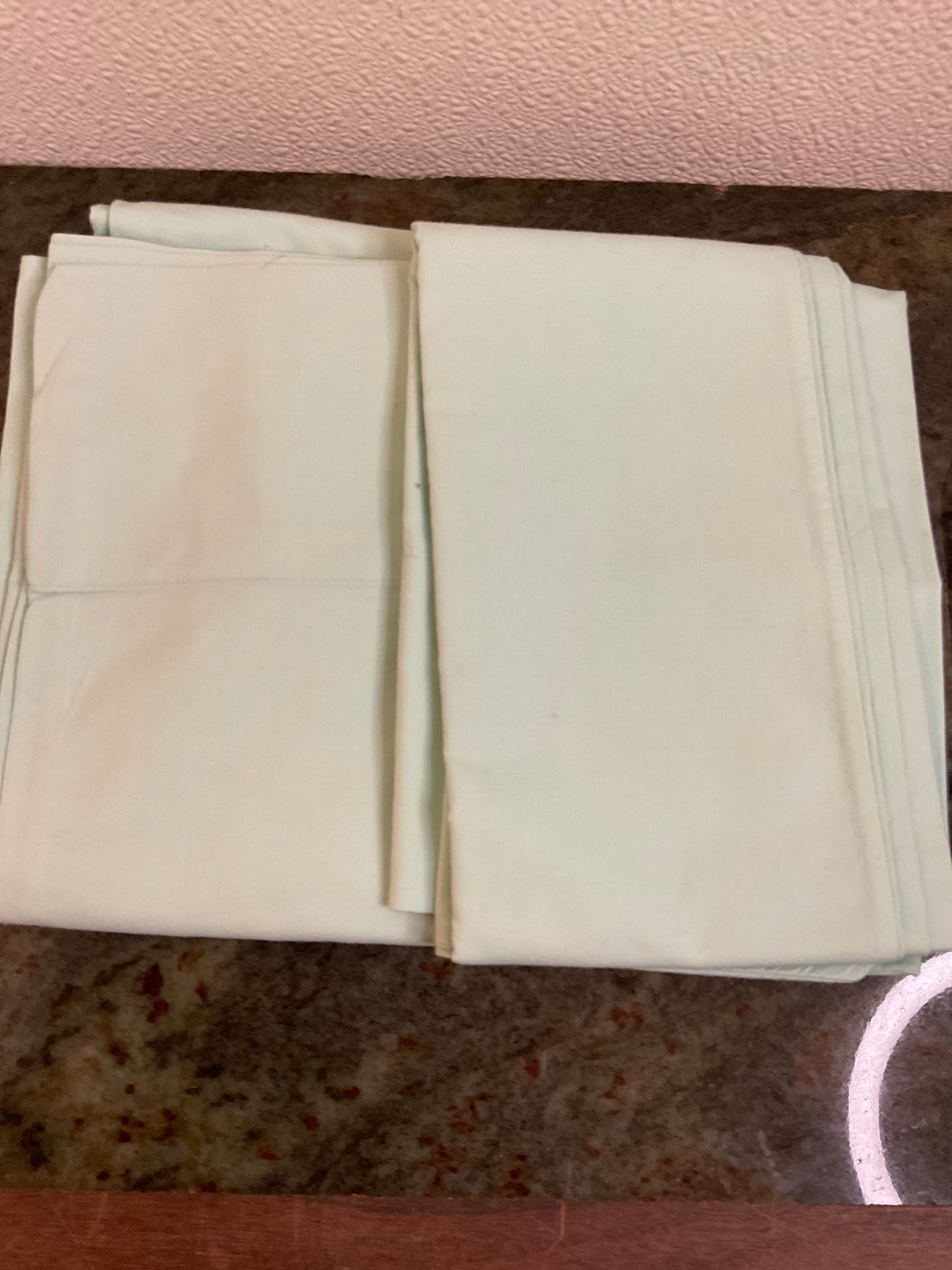 Set of two  vintage pillow cases
