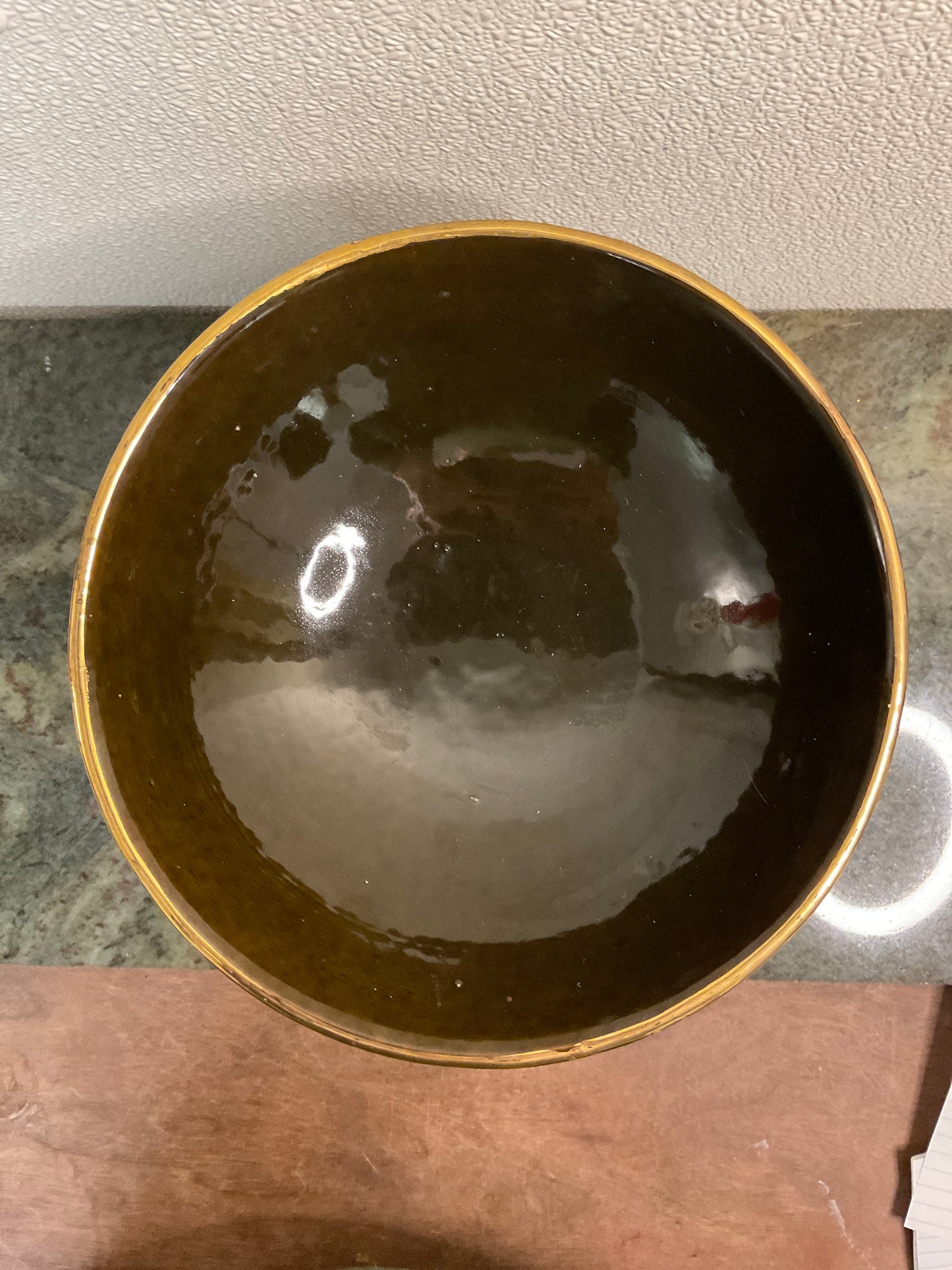 Bitossi of Aldo Londi Sgraffito  Seta Series Pedestal Compote Bowl