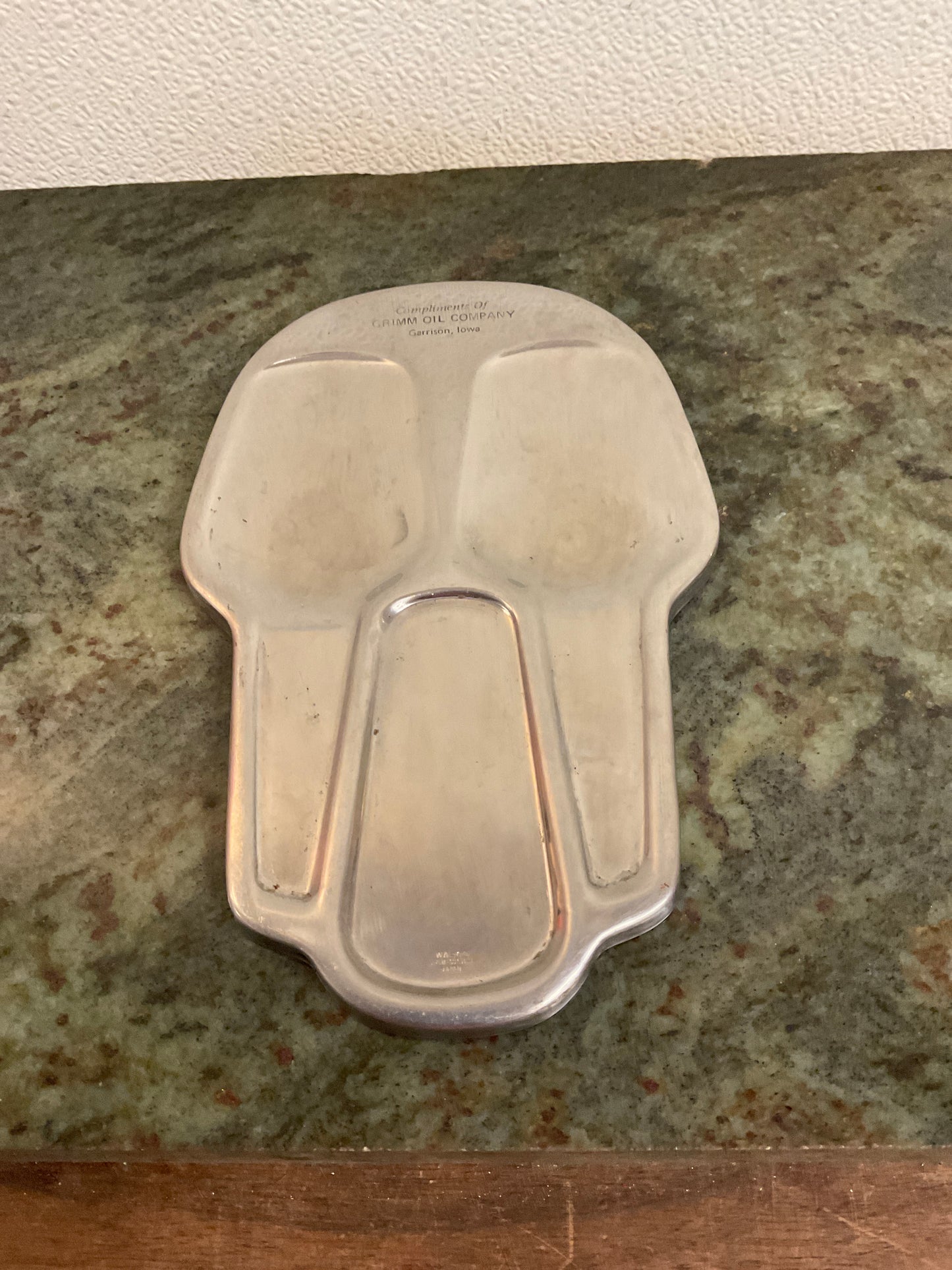 Vintage Garrison Iowa Promotional Spoon Rest