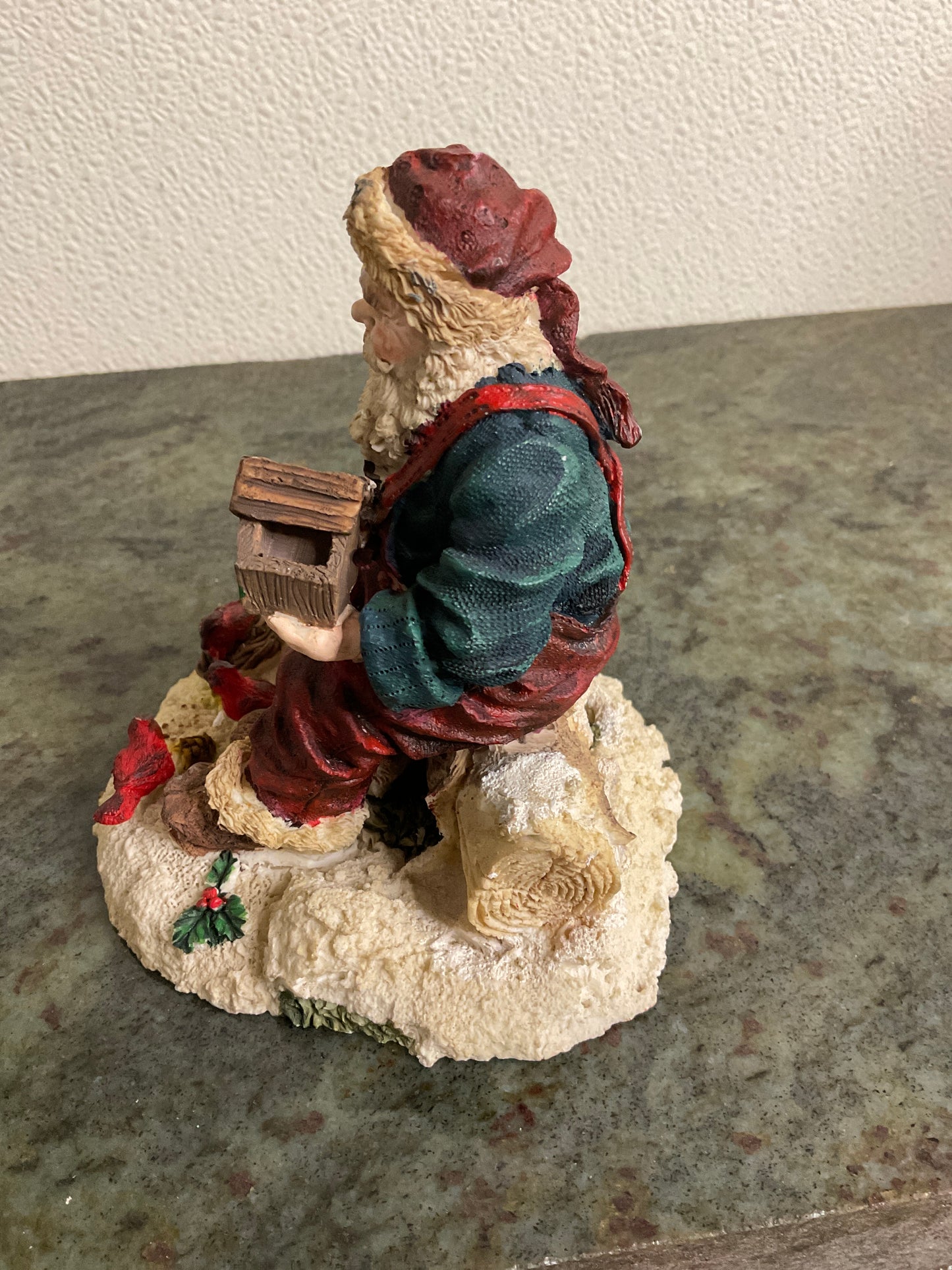 Working Santa Figurine