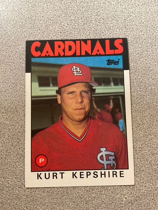 Baseball Card Kurt Kepshire