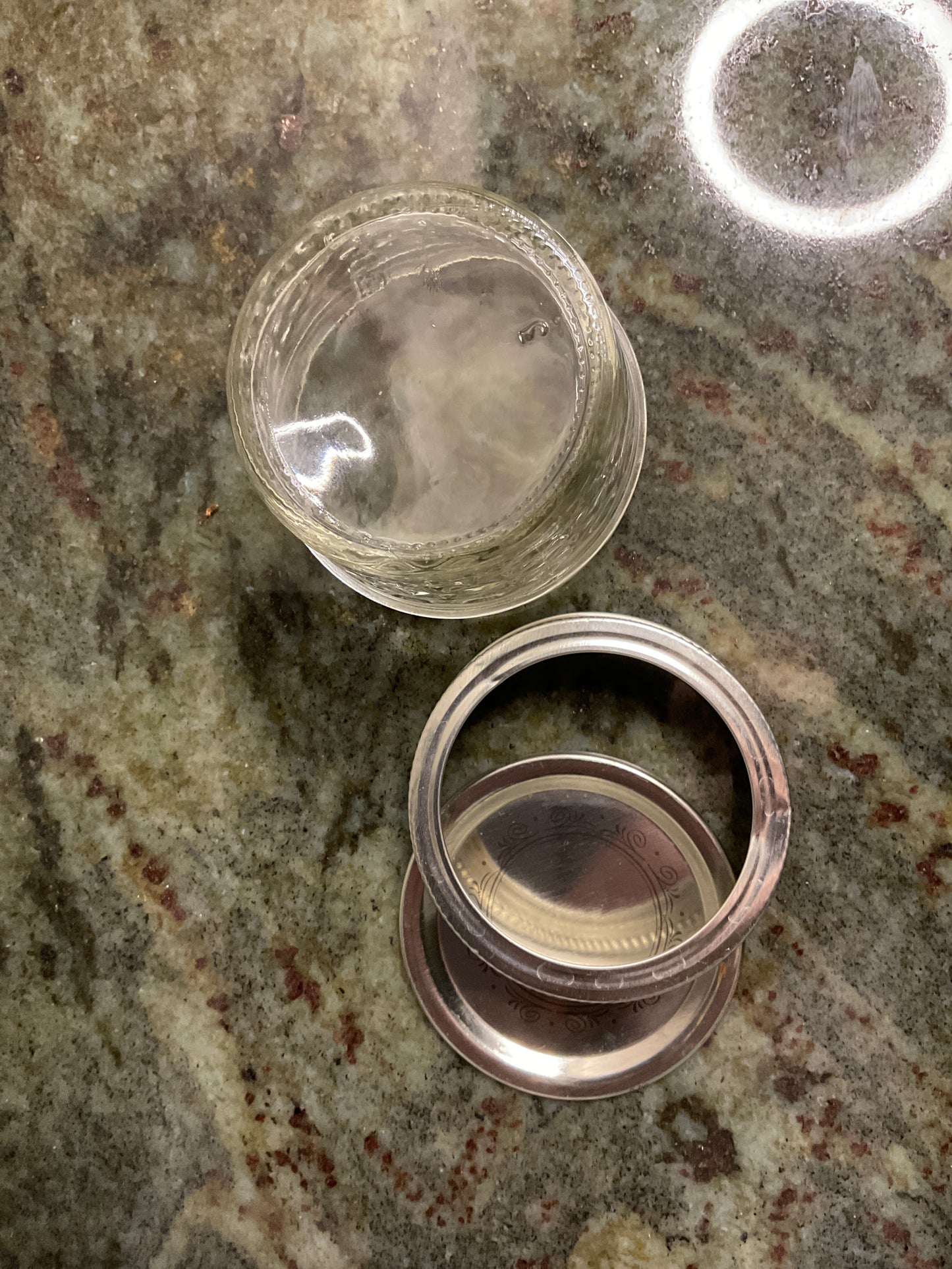 4oz Quilted Jelly Jar with lid