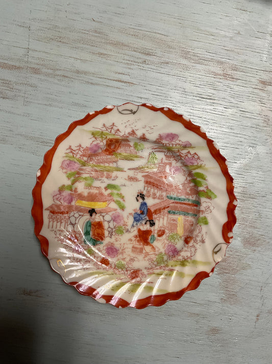 Antique Hand Painted Plate Made in Japan