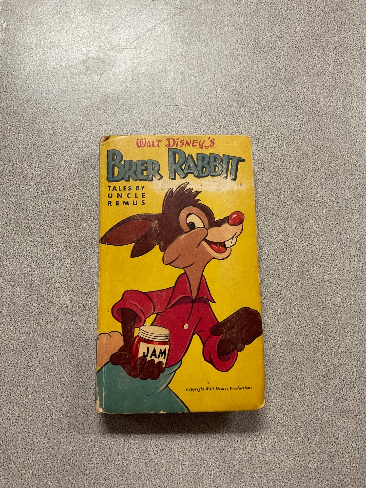 Walt Disney’s Bree Rabbit Tales by Uncle Remus Book