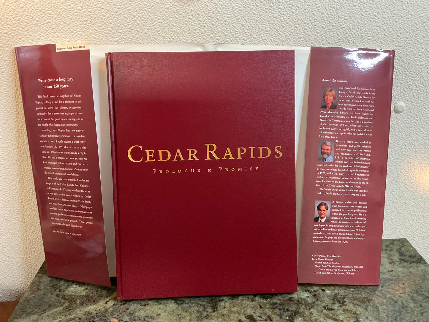 Book ‘Cedar Rapids’ 150 Years. 1998