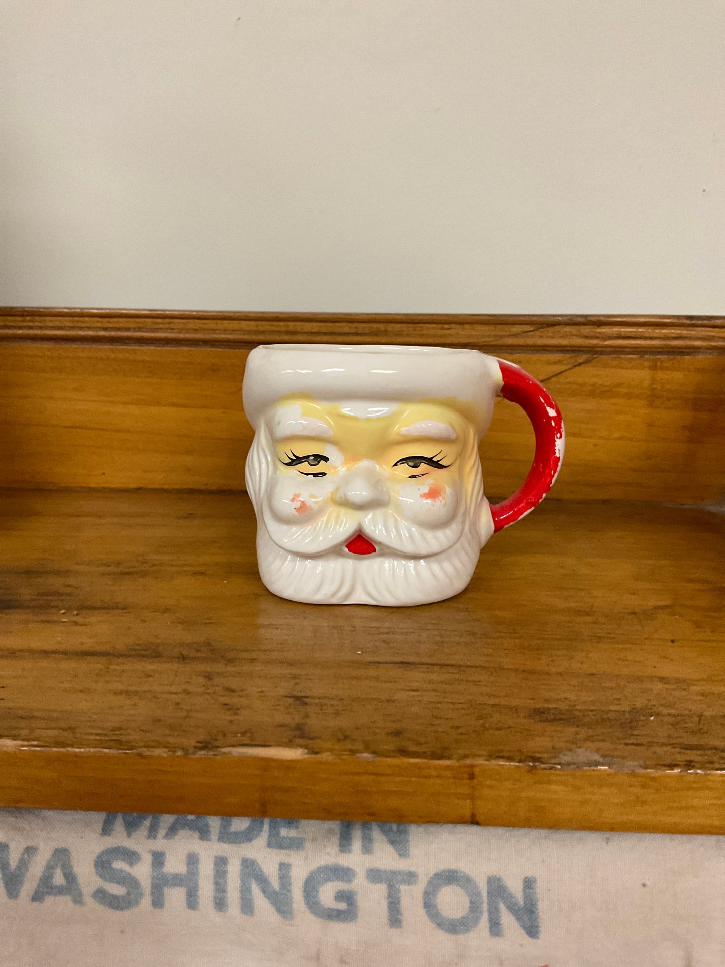 Vintage Santa Mug