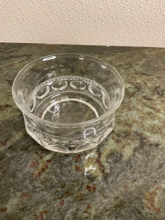 Vintage Kings Crown Clear Fruit/ Dessert Bowl