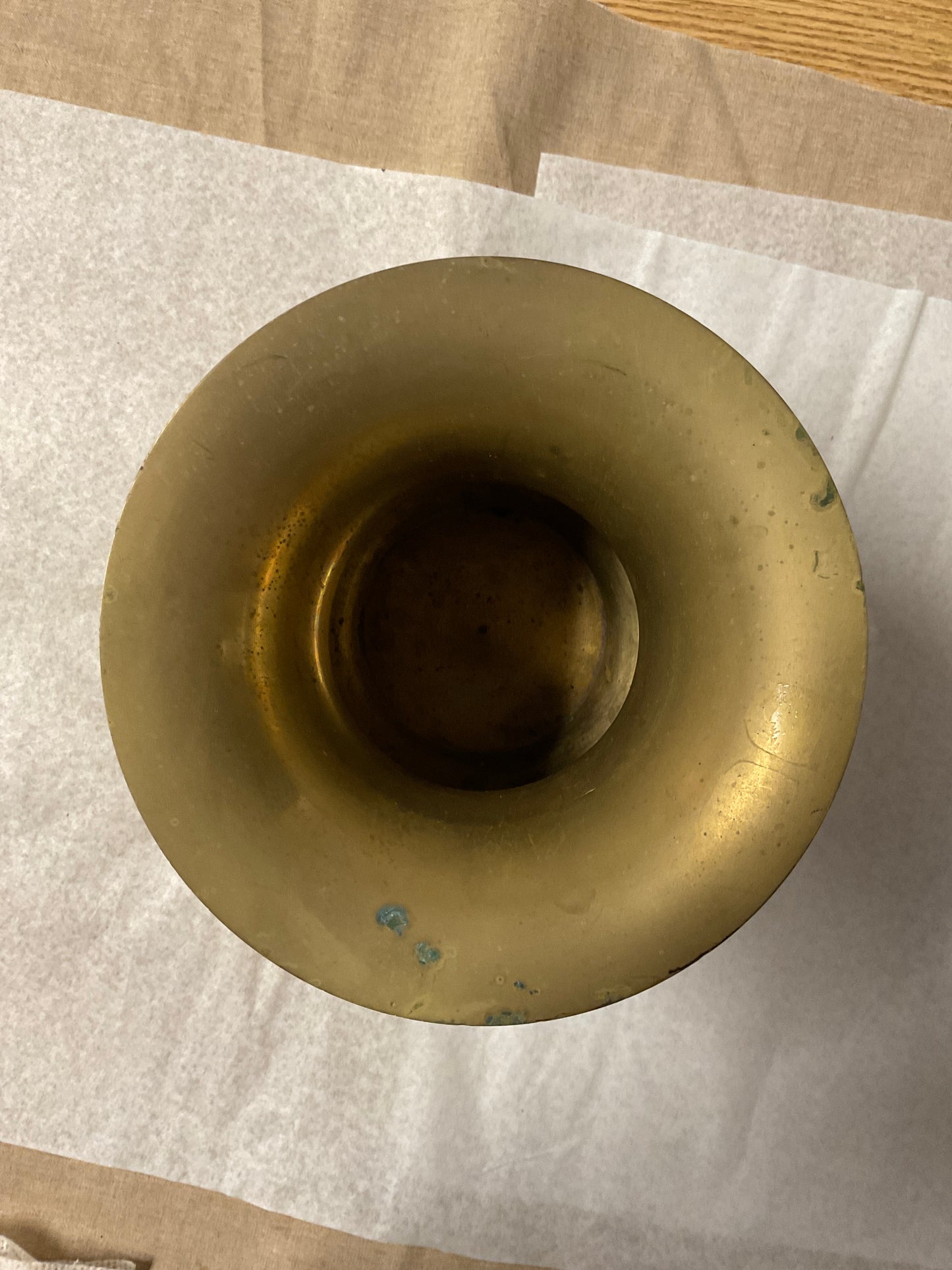 Brass Spittoon