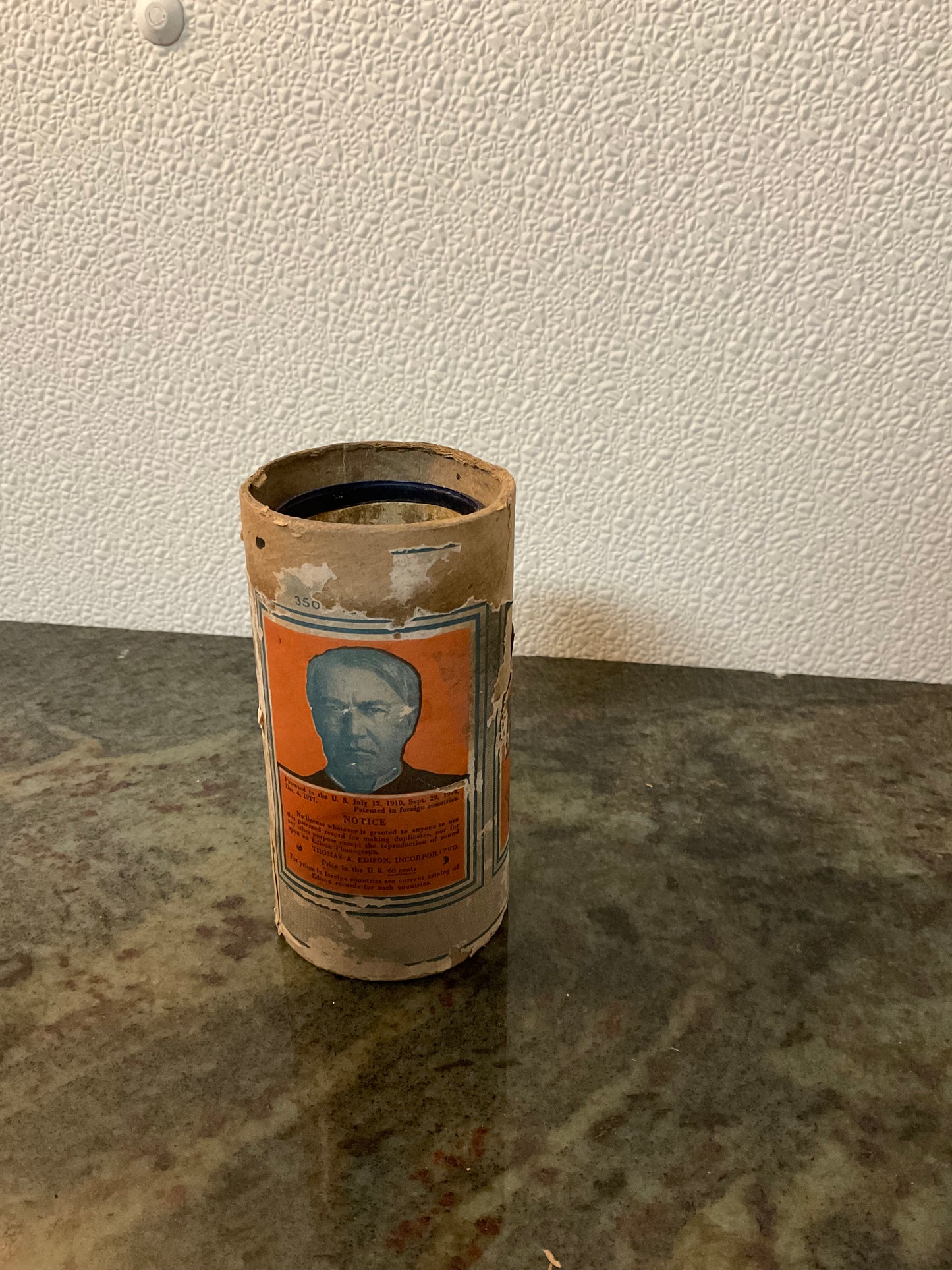 Edison Phonograph Cylinder