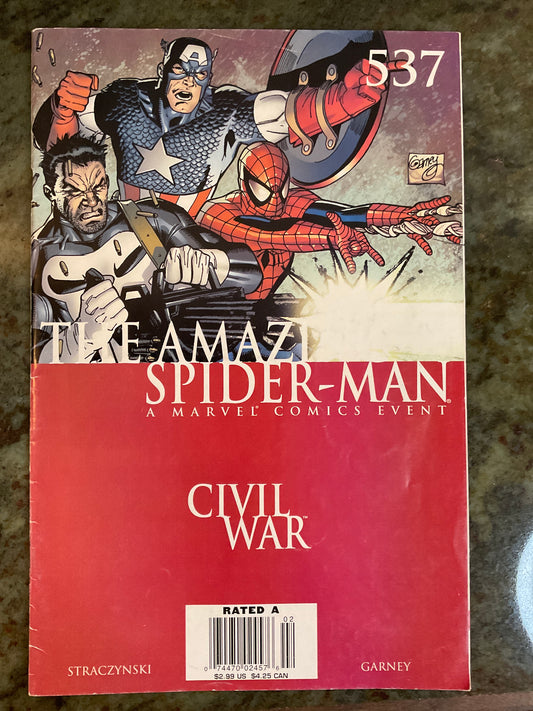 Comic Book The Amazing Spider-Man Civil War
