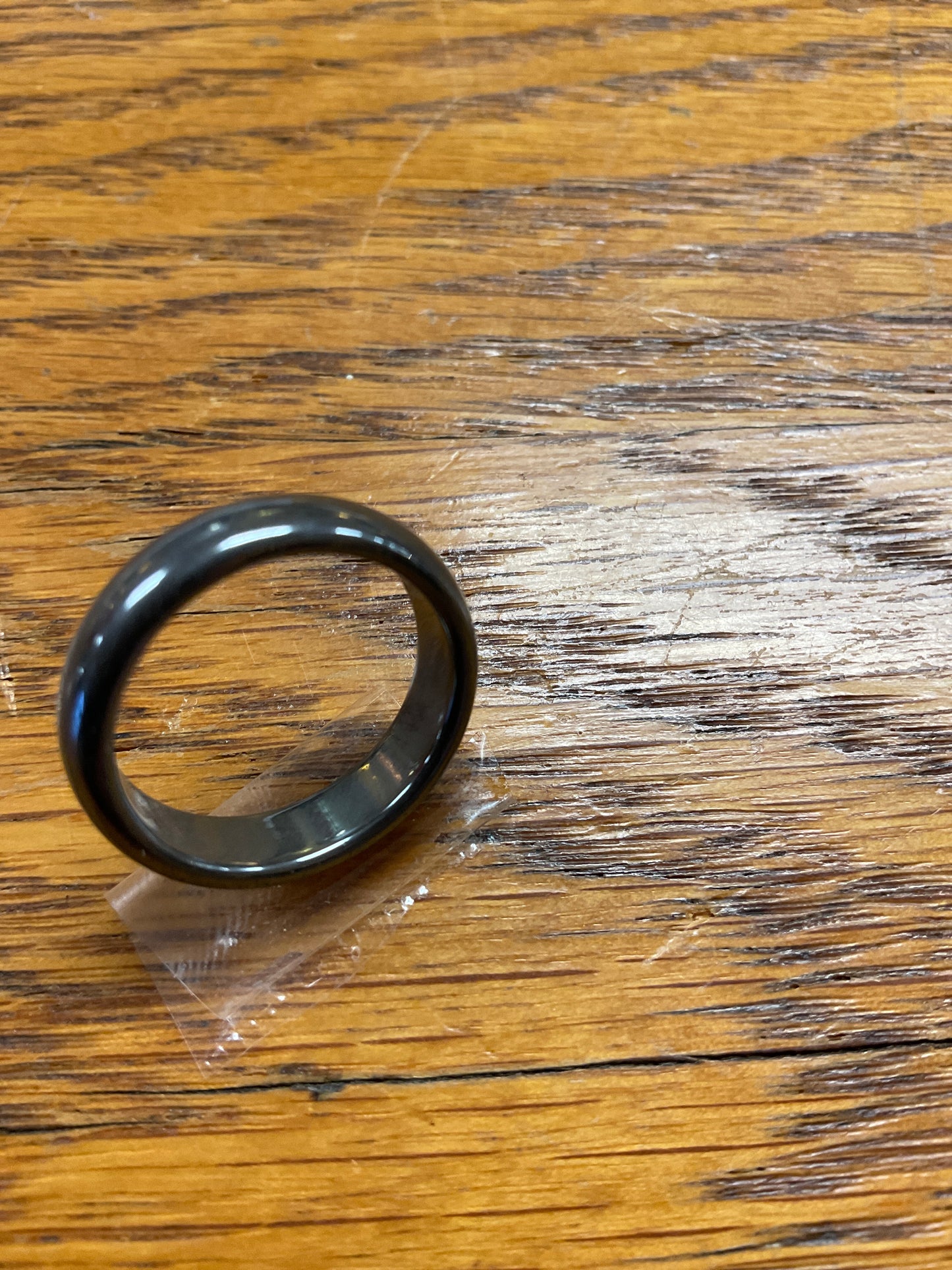 Hematite Band Ring