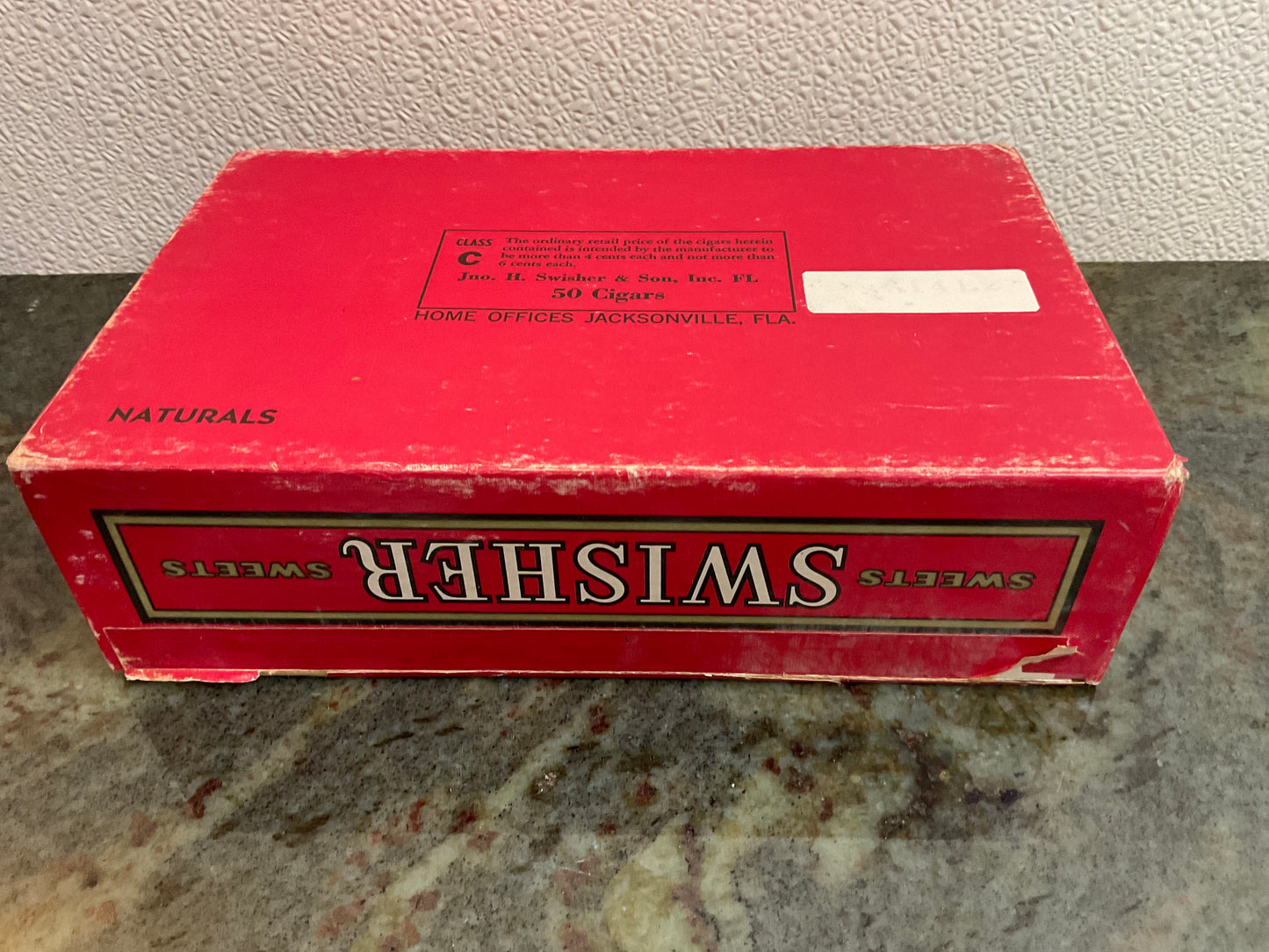Swisher Sweets Cigar Box