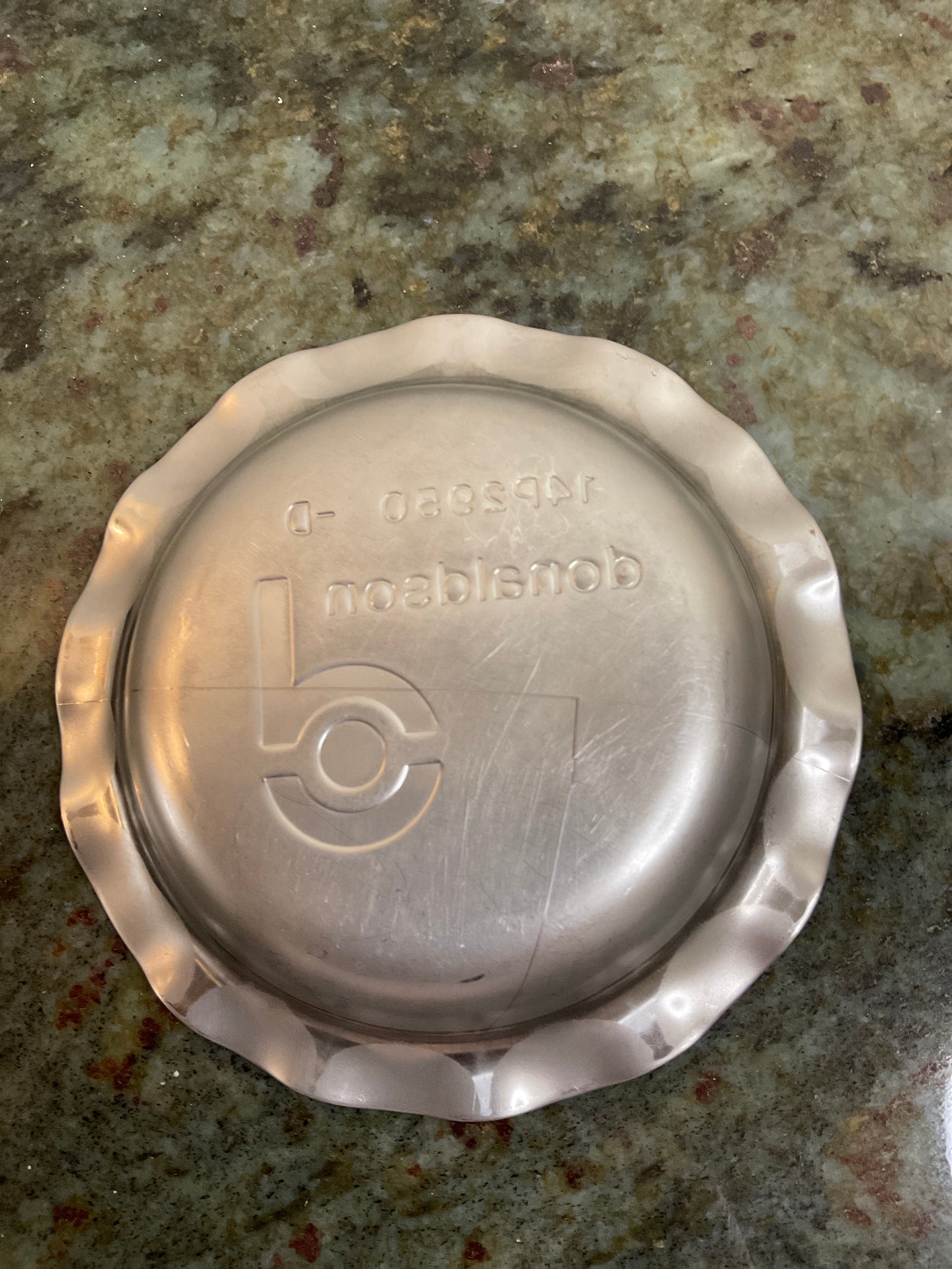Donaldson Advertising Metal Ash Tray