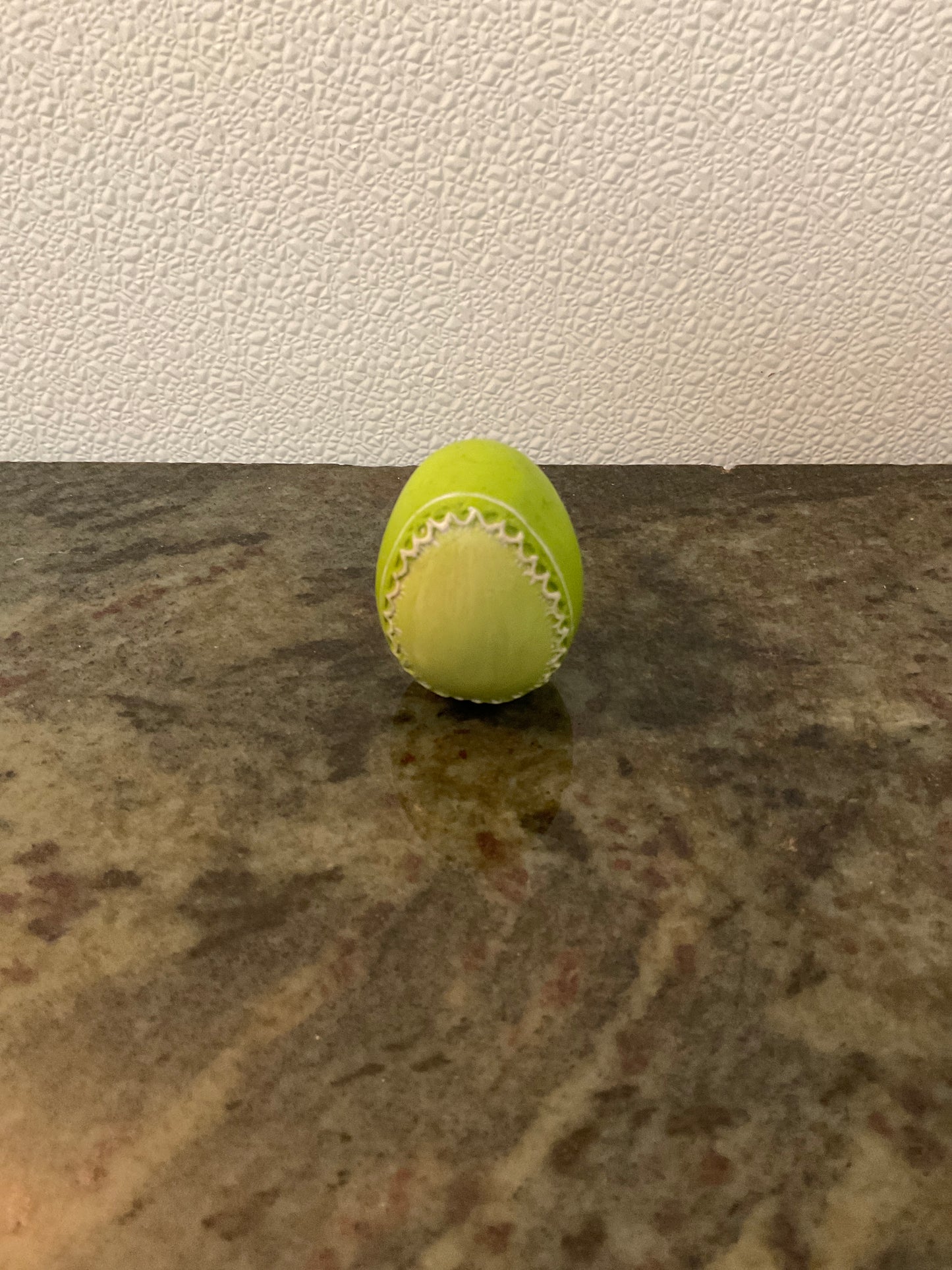 Green Ceramic Egg