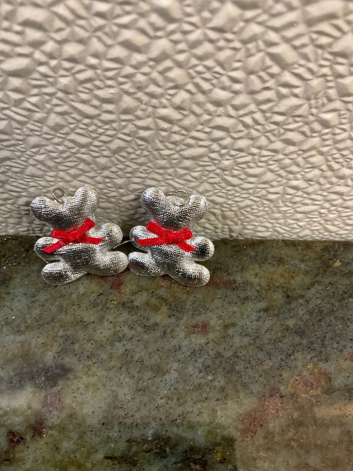 Puffy Bear Earrings