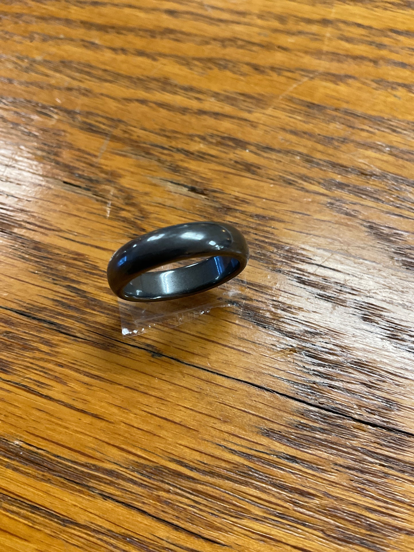 Hematite Band Ring