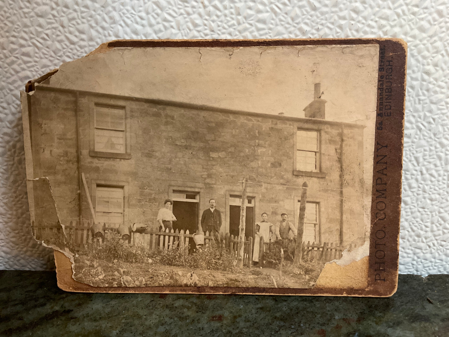 Antique Cabinet Card Photograph