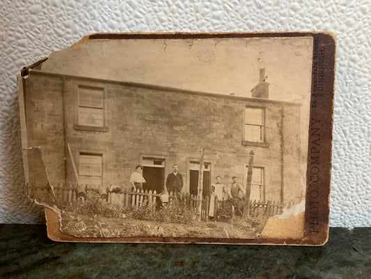 Antique Cabinet Card Photograph