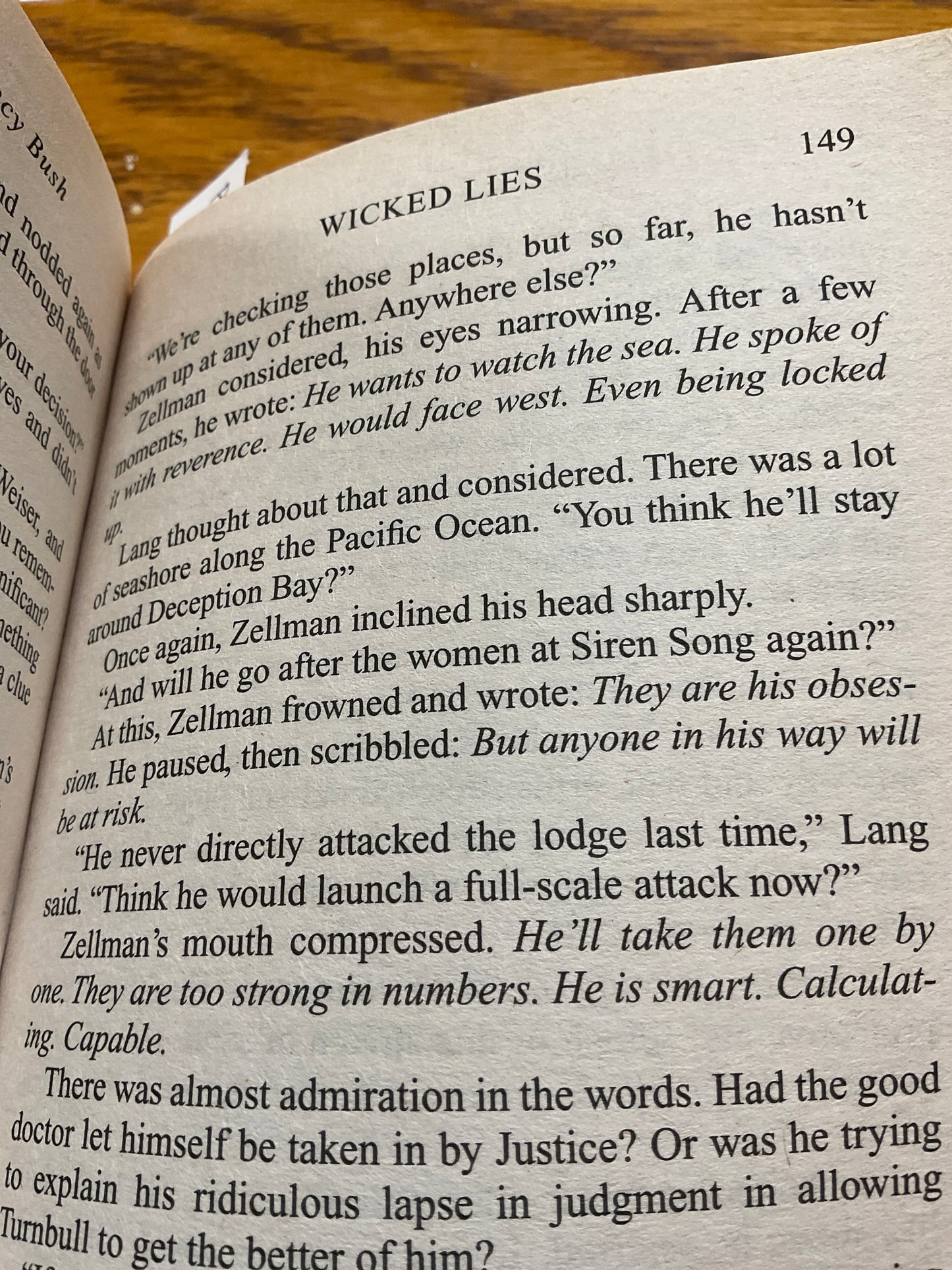 Book.  Wicked Lies