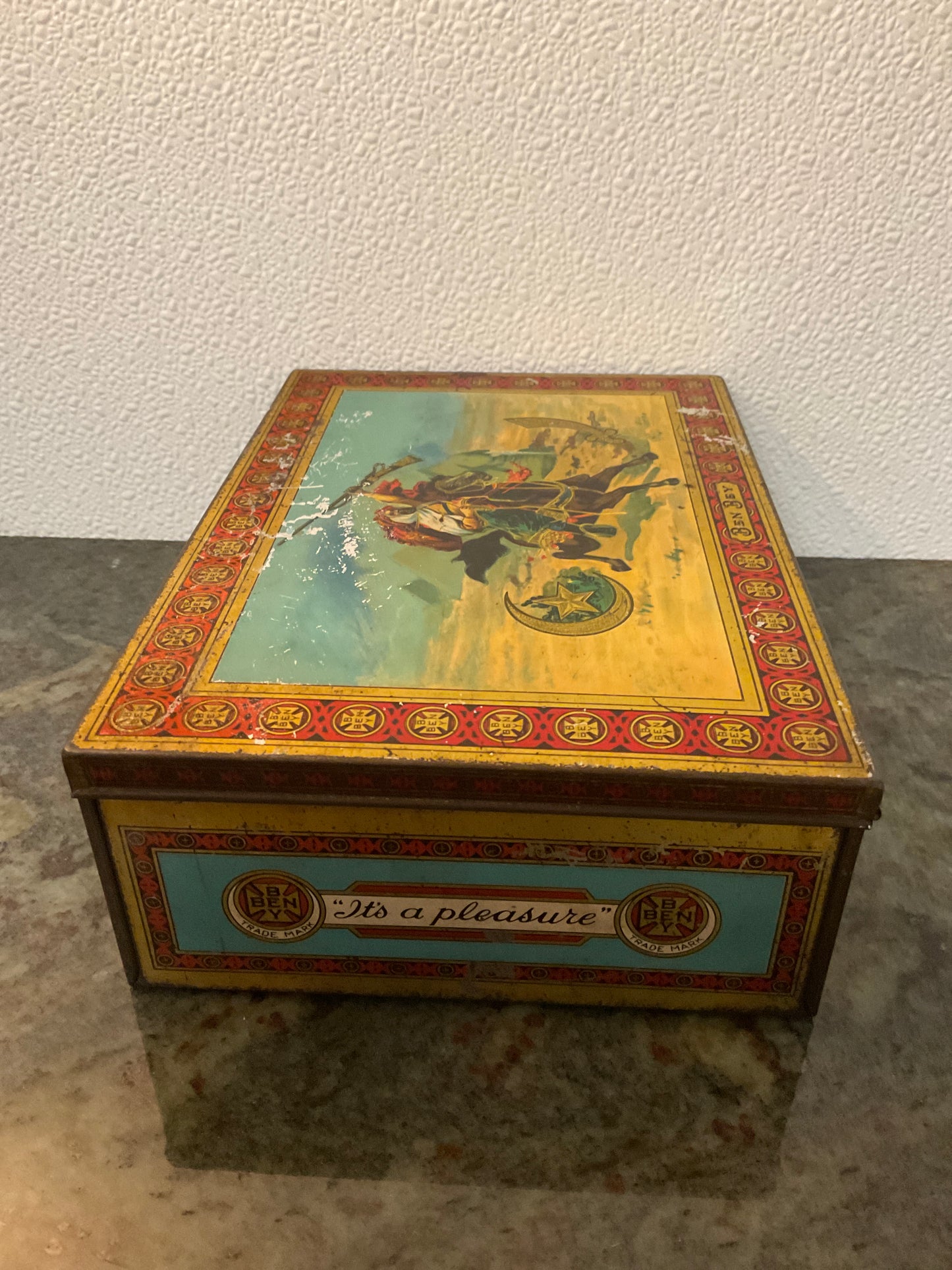 Ben Bey Cigarette/Tobacco Tin