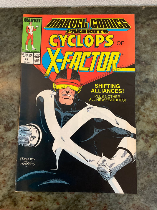 Comic Book 1989 Cyclops Of X- Factor