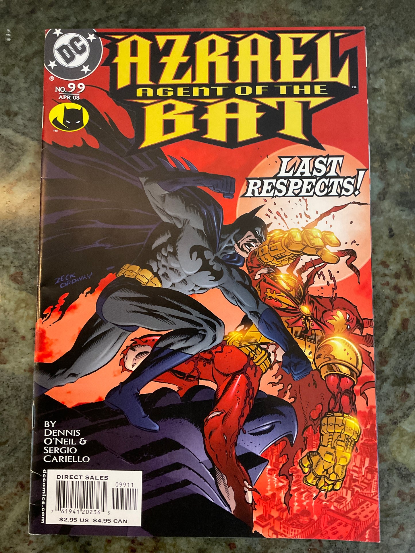 2002/3 Azrael: Agent Of The Bat #99