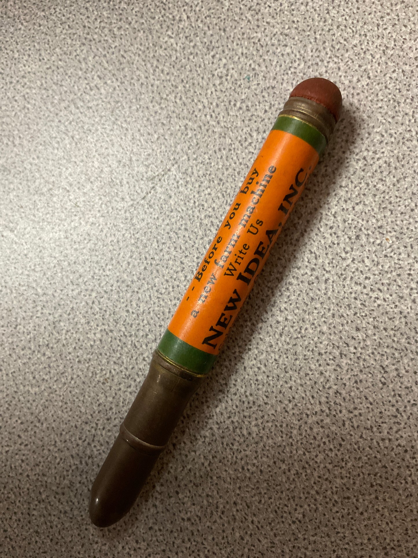 New Idea Advertising Pencil w/Cap Sandwich, Illinois
